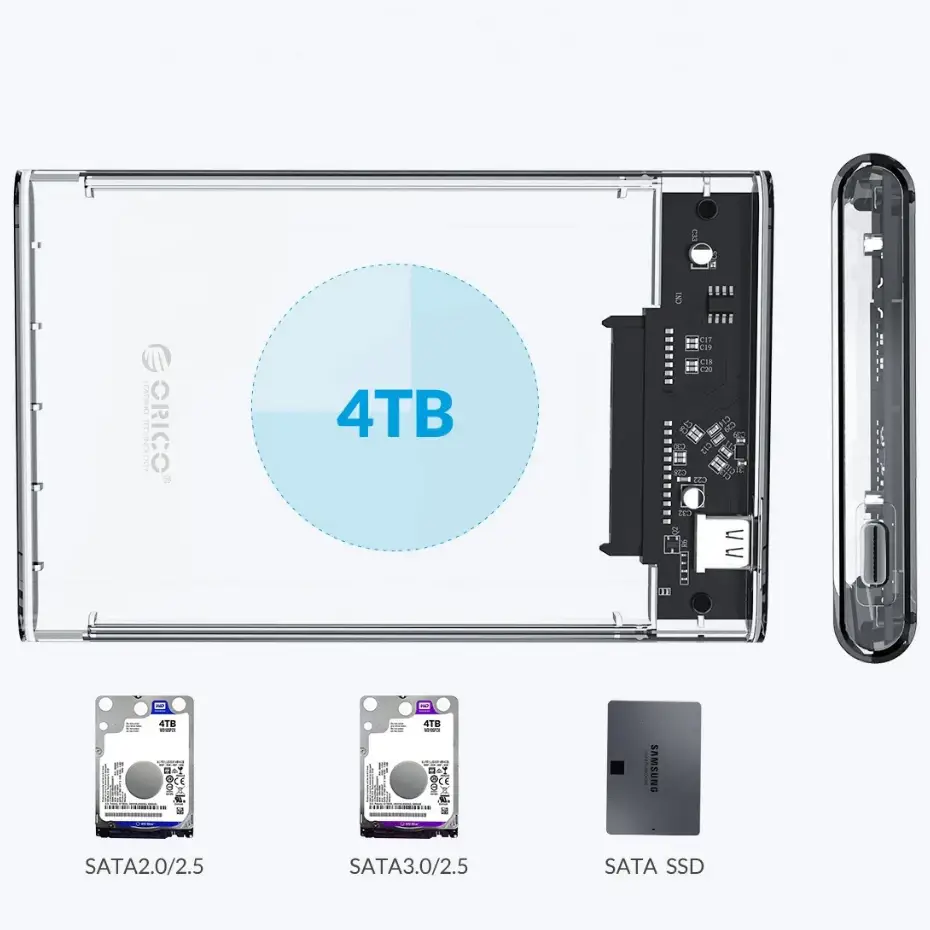 YPH-30 CASE GAVETA HD EXTERNA SSD 3.0 AJ-N06 BM-757 - Imagem 2