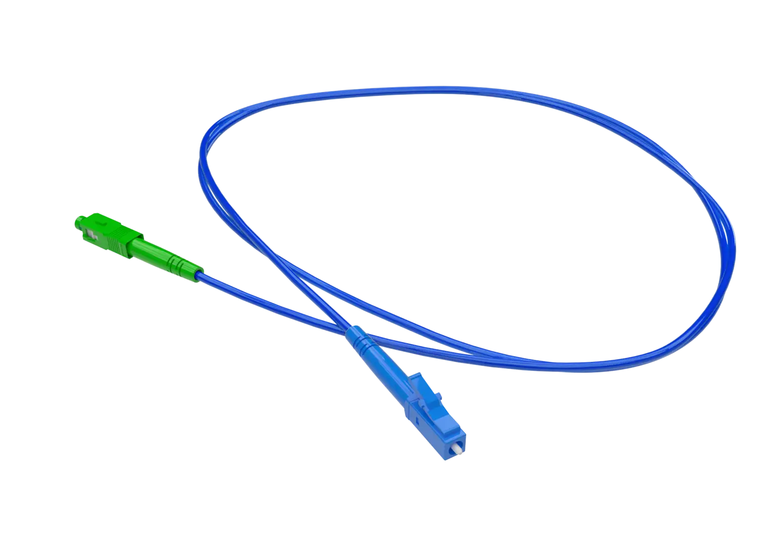 CORDAO OPTICO SIMPLEX LC/UPC-SC/APC-2M
