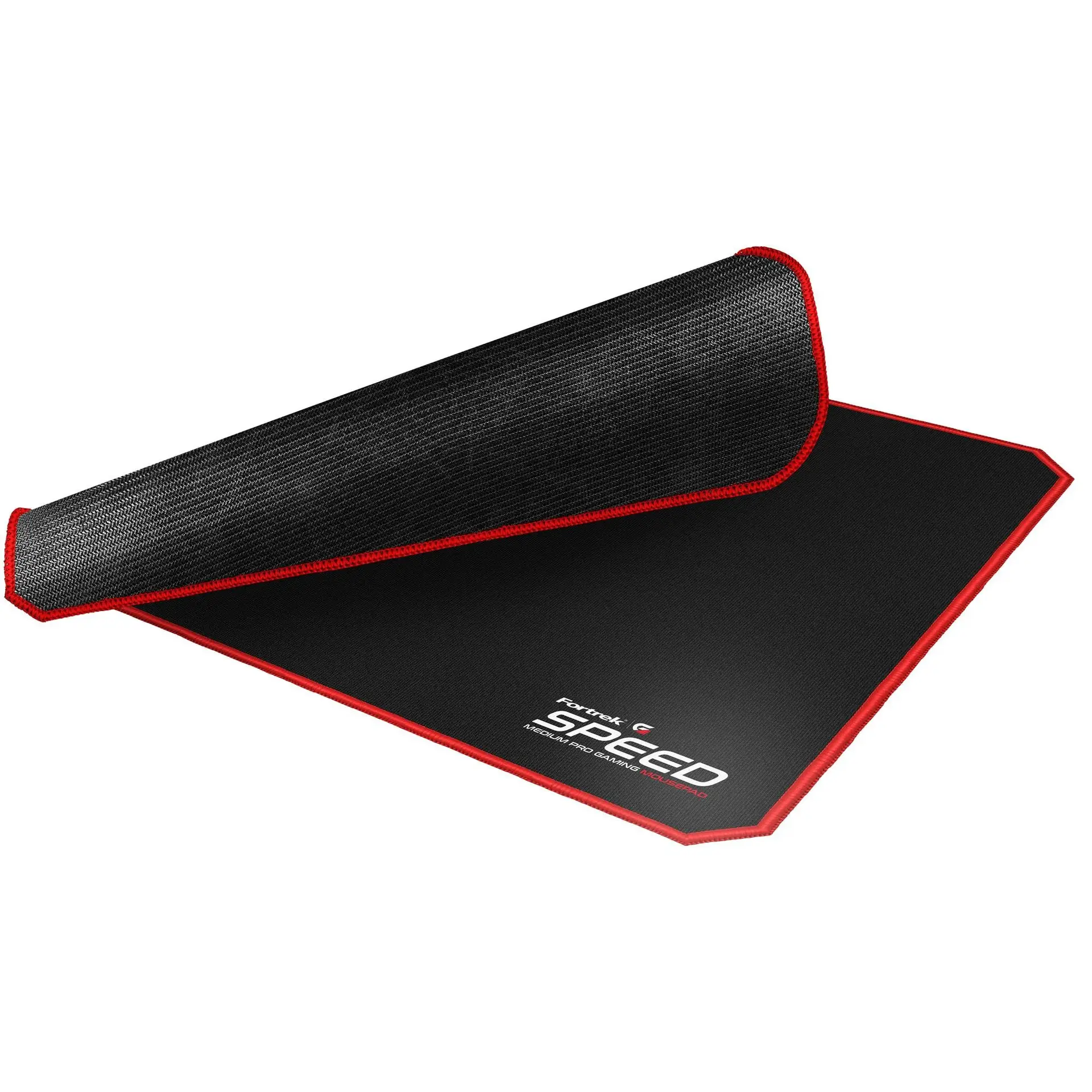 Mouse Pad Gamer Fortrek Speed MPG101 Médio Preto/Vermelho - Imagem 3