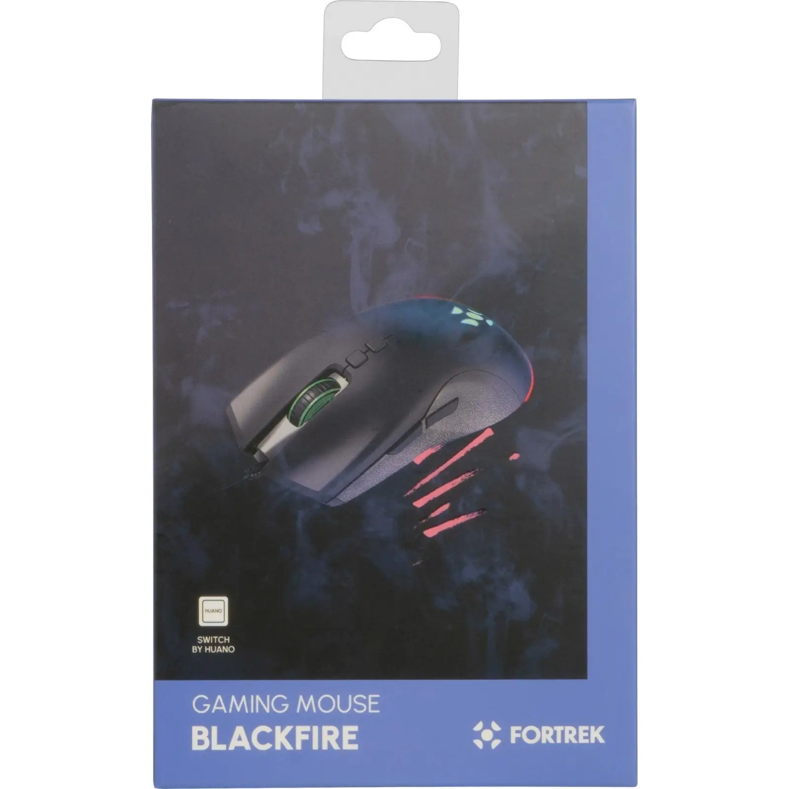 Mouse Gamer Fortrek Blackfire RGB 7200DPI 6 Botões USB Preto - Imagem 6