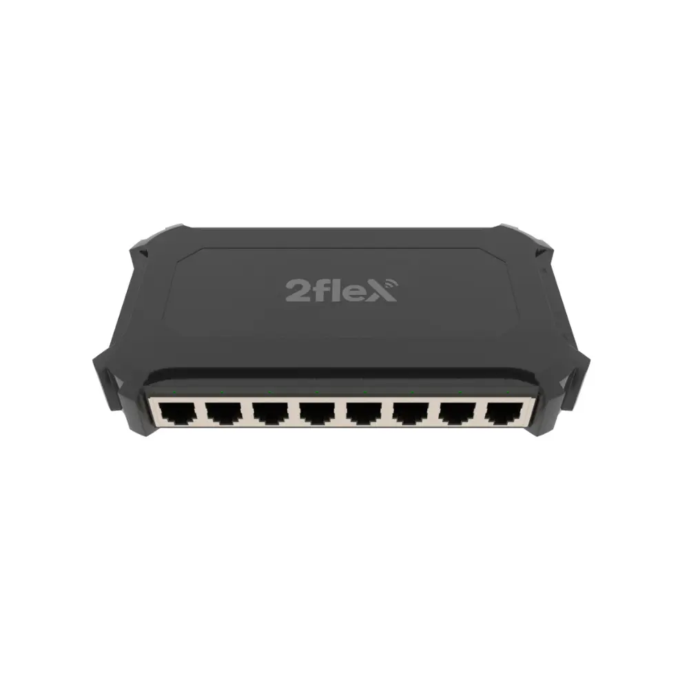 SWITCH POE REVERSO GIGABIT 2FLEX 10/100/1000 MBPS - Imagem 2