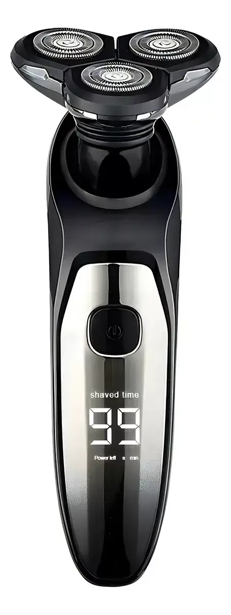 Máquina de Barbear Display Digital 3 Rotações Kemei 1524 - Imagem 6