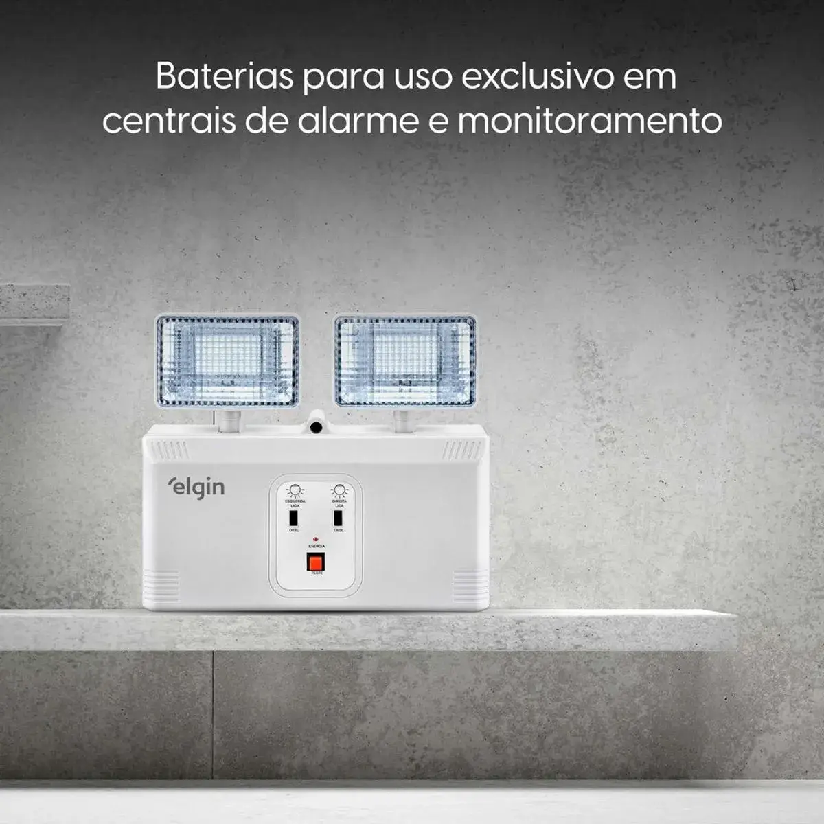 Bateria Selada de Chumbo Elgin VRLA 12V 7Ah para Alarme - Imagem 8