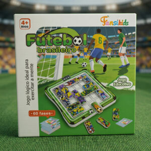 Jogo Lógico Fansikids Futebol 60 Fases Educativo Infantil