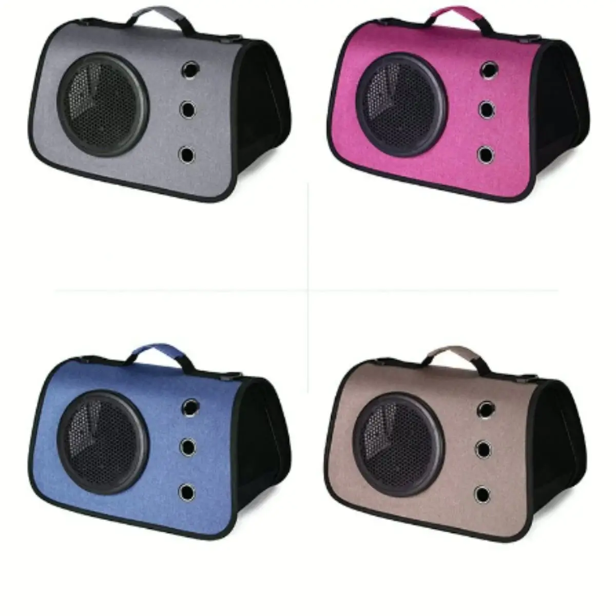 Bolsa de Transporte Pet Premium Grande com Visor de Acrílico - Imagem 2