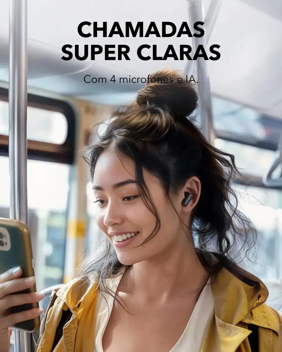 FONE DE OUVIDO SOUNDCORE P30I BLACK ANKER - Imagem 3