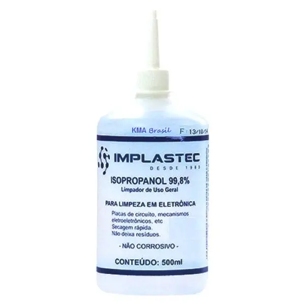 Alcool Isopropilico 500ml C/Bico Implastec - Imagem 3