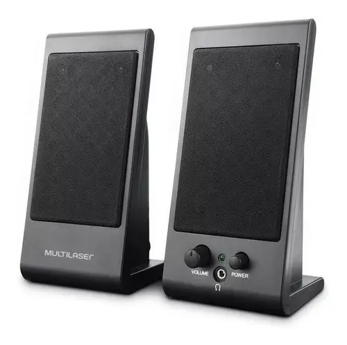 Caixa De Som 2.0 3w Rms Flat Usb