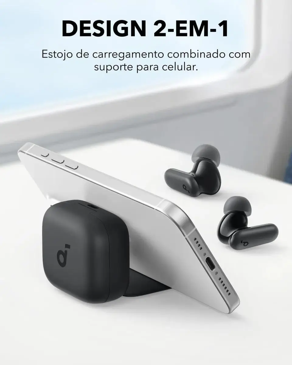 FONE DE OUVIDO SOUNDCORE P30I BLACK ANKER - Imagem 2