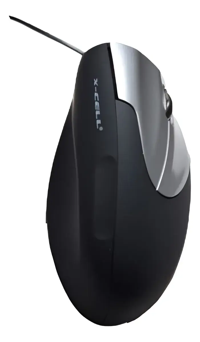 Mouse Vertical Ergonômico Com Fio 1600 DPI Previne Tendinite - Imagem 3