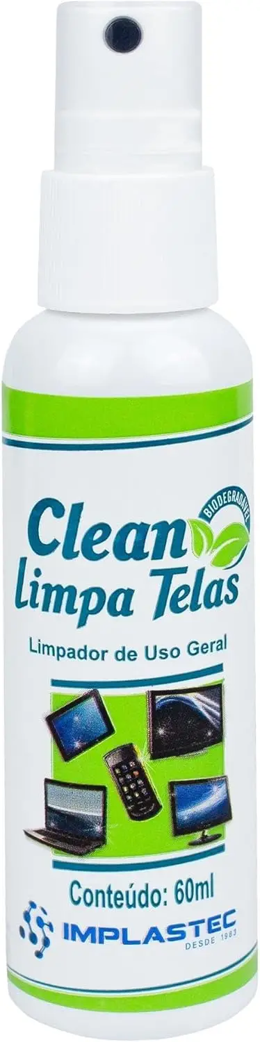 Limpa Telas Sem Flanela Clean Incolor Implastec - Imagem 2
