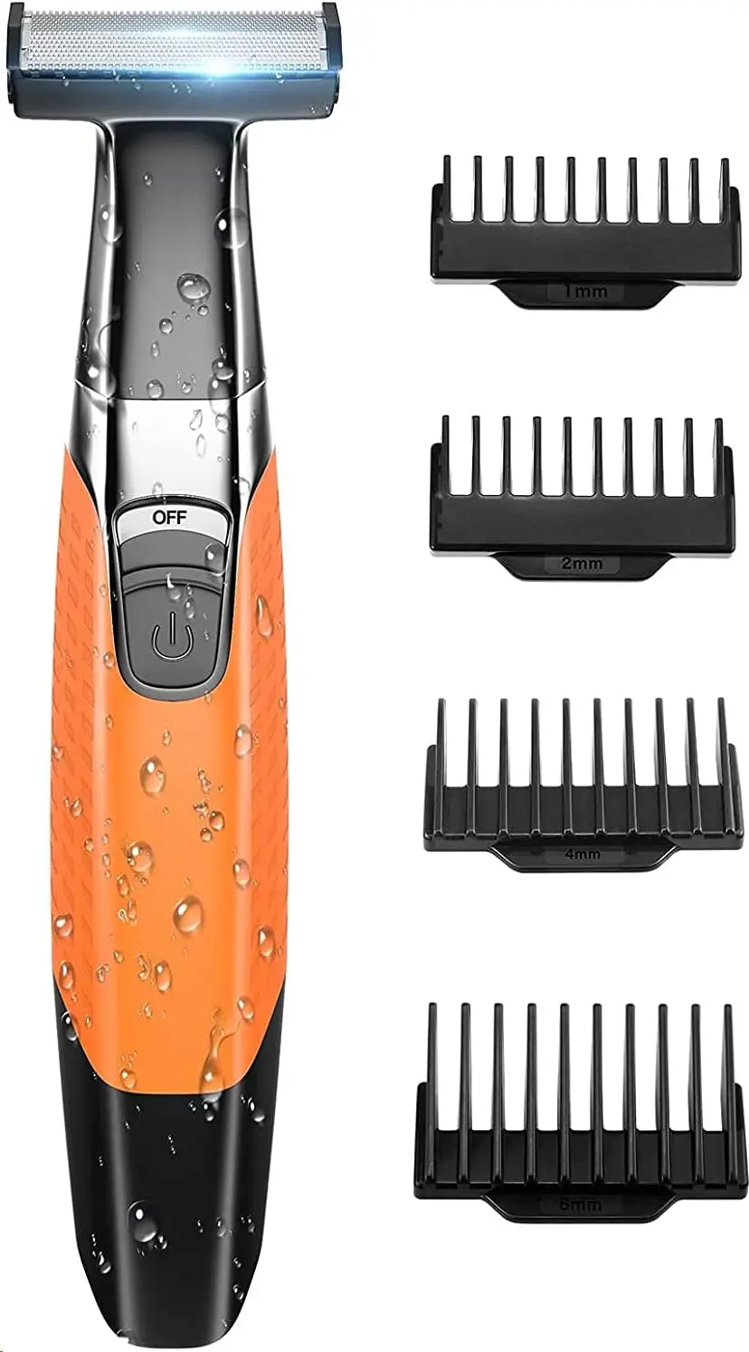 Aparador De Pelos Profissional Kemei KM-1910 A Prova D'Água