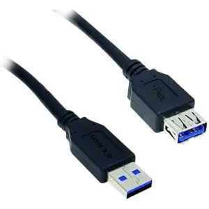 Cabo de Dados USB 3.0 A Macho x USB 3.0 A Fêmea 1,8m Storm