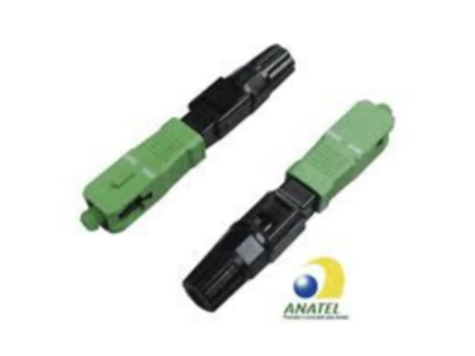 Conector Óptico de Rosca SC/APC