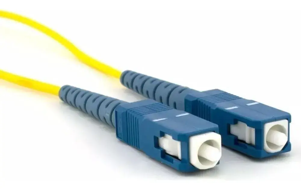 Kit 10x Cordao Optico Simplex SC/UPC SC/UPC 2M Patch Cord - Imagem 2