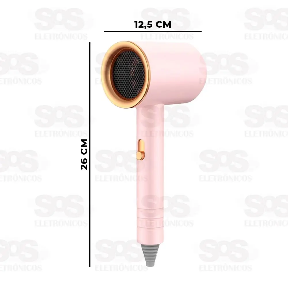 Secador De Cabelo Profissional 110V Ar Quente e Frio Inova - Imagem 2