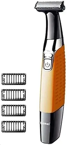 Aparador De Pelos Profissional Kemei KM-1910 A Prova D'Água - Imagem 4