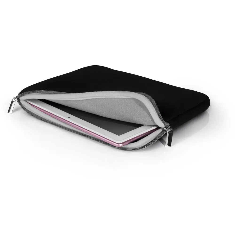 Case Neoprene Para Notebook Até 15,6 Pol. Preto E Cinza - Imagem 2
