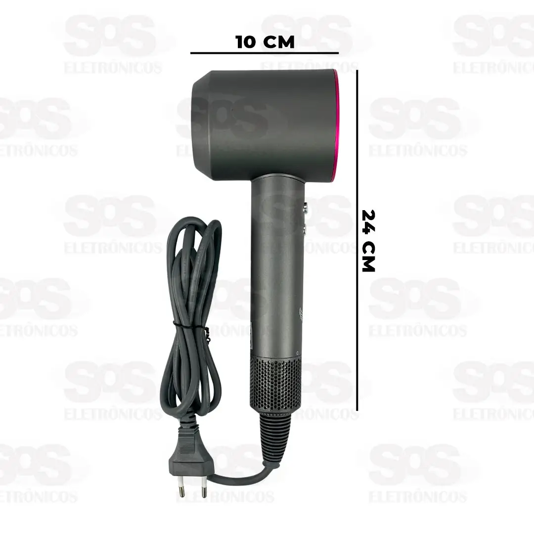 Secador De Cabelo Profissional 110V Ar Quente e Frio Inova - Imagem 4