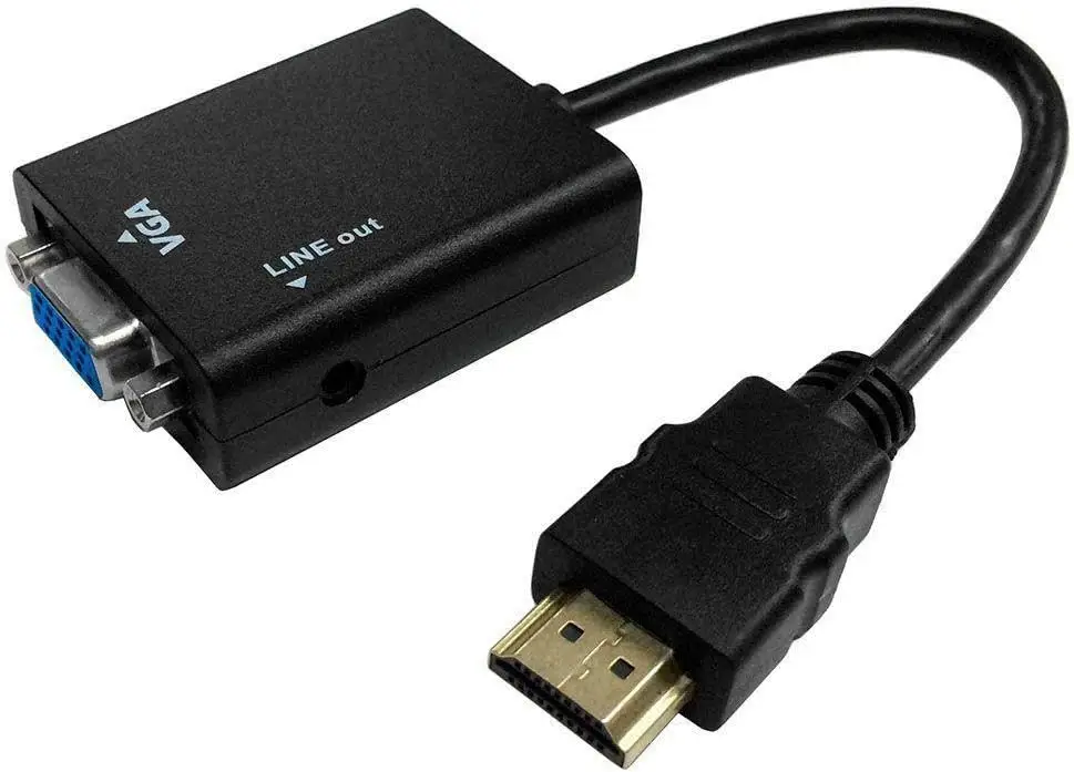 Conversor Com Saida de Audio HDMI X VGA Preto Storm ADAP0074 - Imagem 3