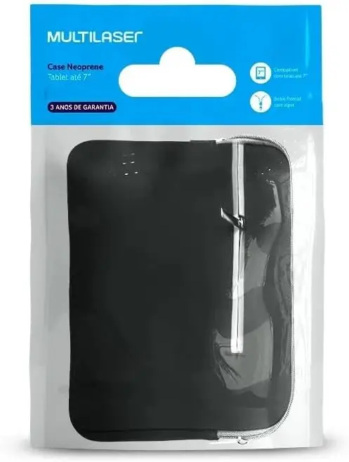Case Neoprene Preta para Tablet até 7.5" Multi - BO441 - Imagem 3