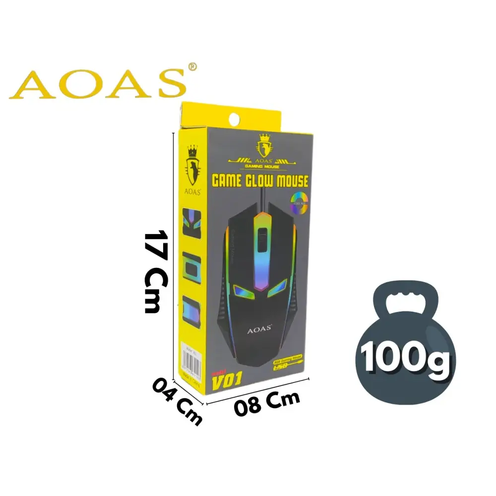 MOUSE COM FIO LED - Imagem 4