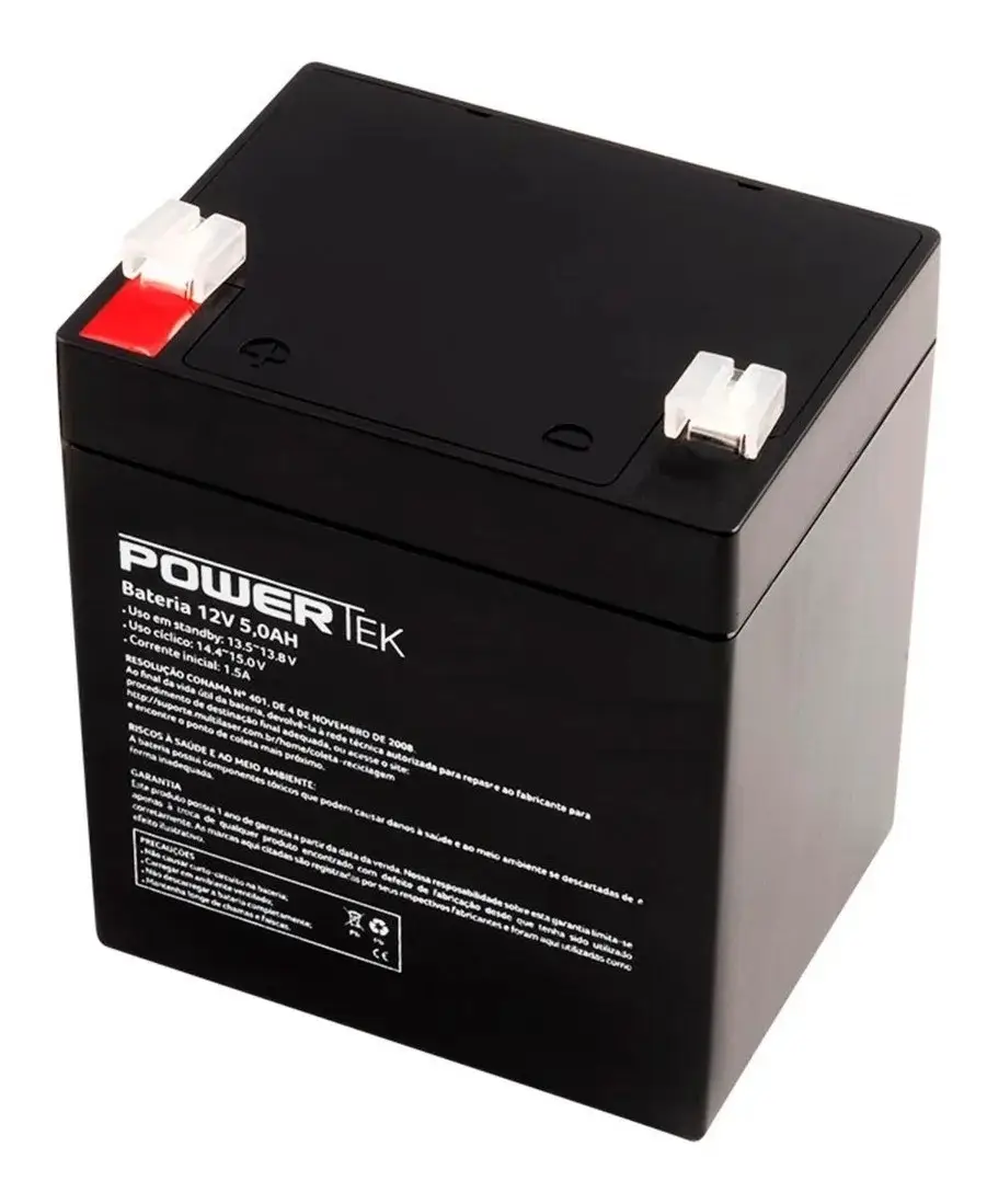 Bateria Selada 12v 5ah Vrla Agm Nobreak Sms Apc Automação EN010 - Imagem 3