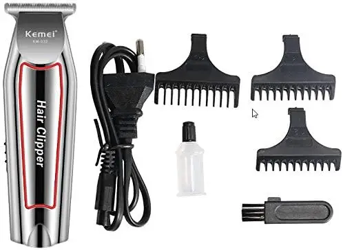Máquina Acabamento Cabelo Barba Profissional KM-032 Kemei - Imagem 5