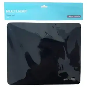 Mouse Pad Slim Standard Multilaser Preto - AC027