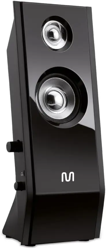 Caixa de Som Alto-falante Multilaser Sp091 Black Piano 110v/220v - Imagem 2