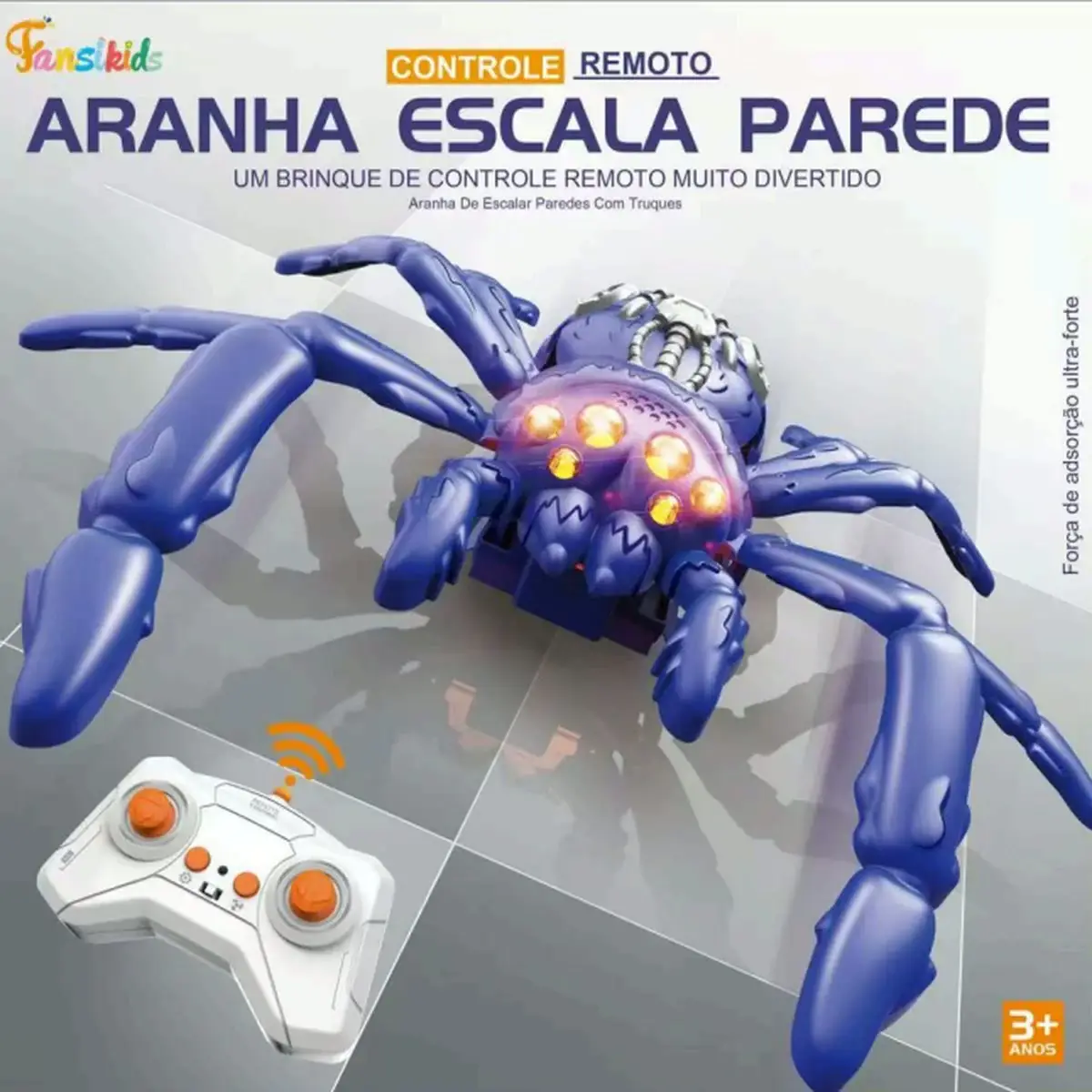 Aranha Controle Remoto Sobe Paredes - Imagem 2
