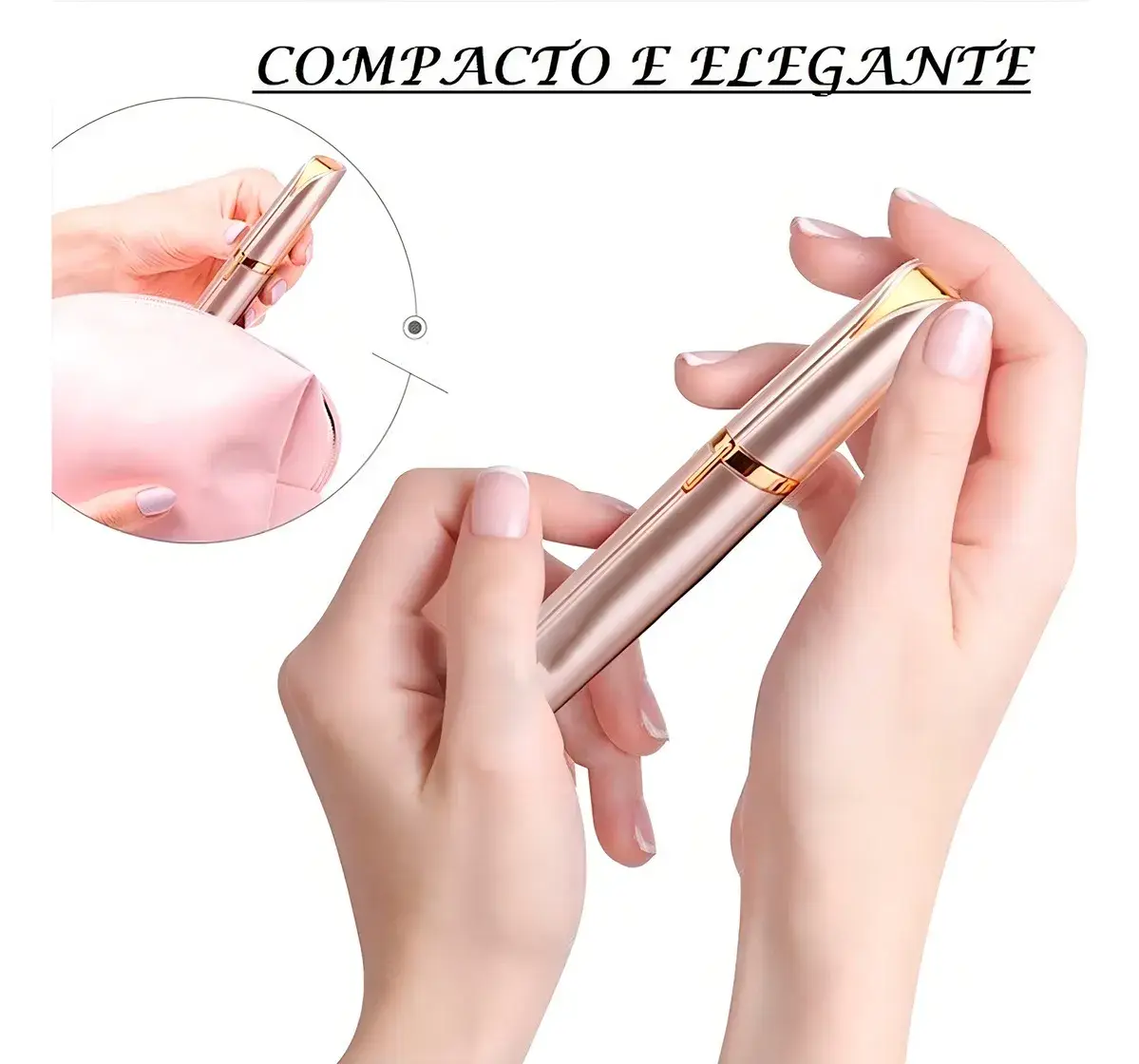 Caneta Depilador Sombrancelha Elétrica Super Premium - Imagem 2