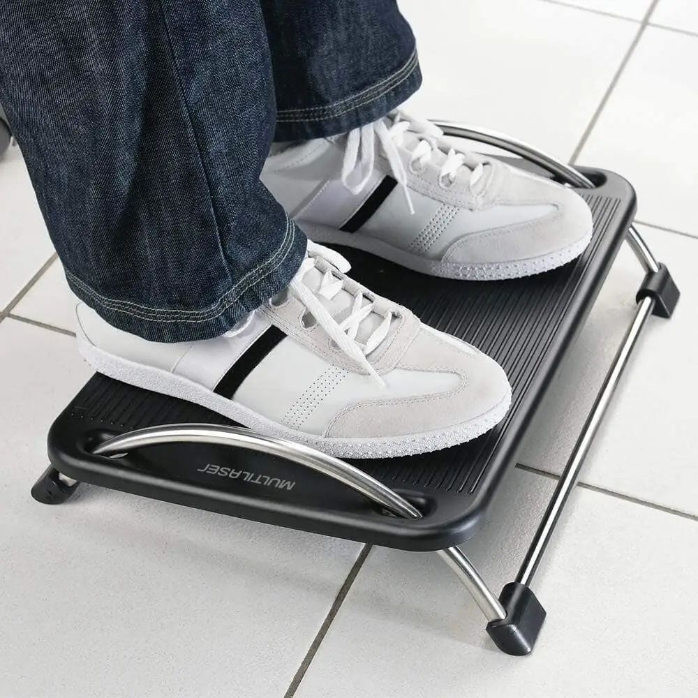 Descanso de Pés Ergonômico Reclinável Multilaser AC059 - Imagem 2