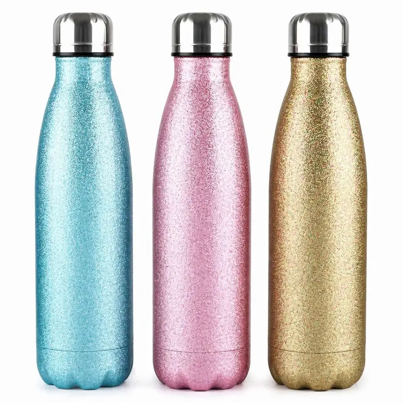 Garrafa Térmica com Acabamento Brilhante e Design Moderno