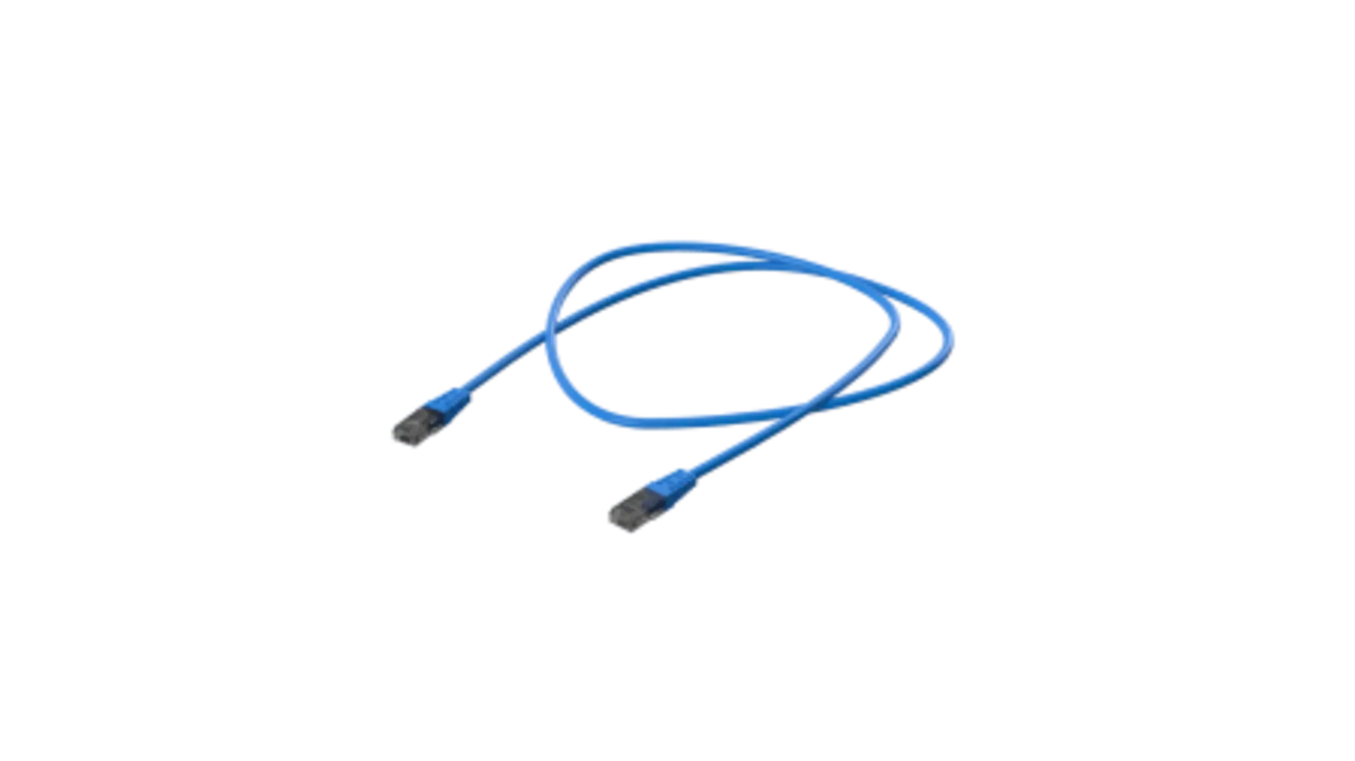 Patch Cord UTP Cat6E 1 Metro Azul - Imagem 2