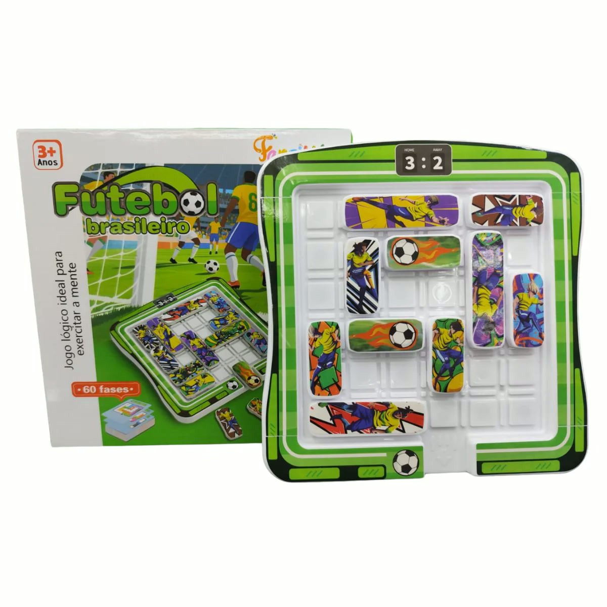 Jogo Lógico Fansikids Futebol 60 Fases Educativo Infantil - Imagem 3