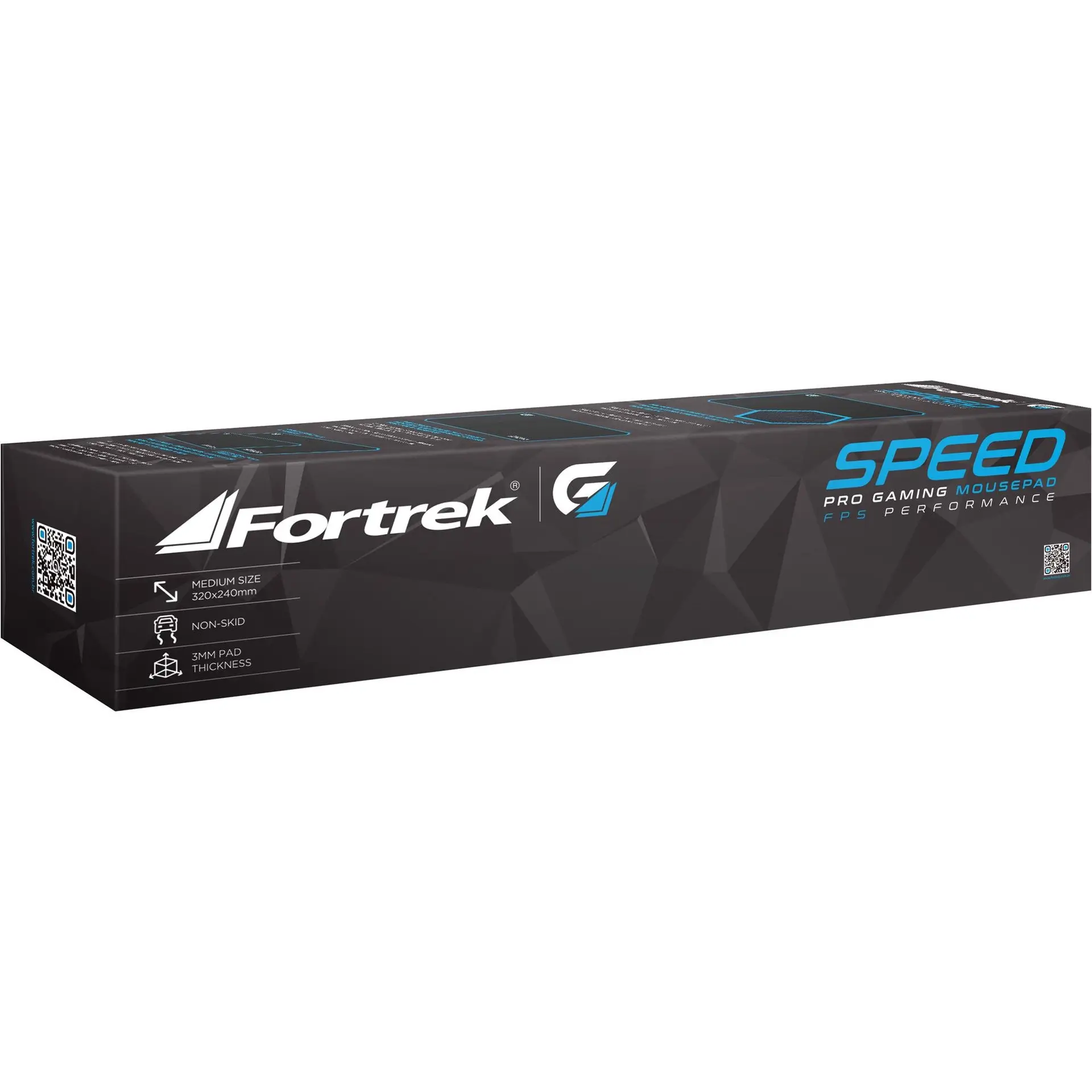Mouse Pad Gamer Fortrek Speed Médio (320X240mm) Preto/Azul - Imagem 5