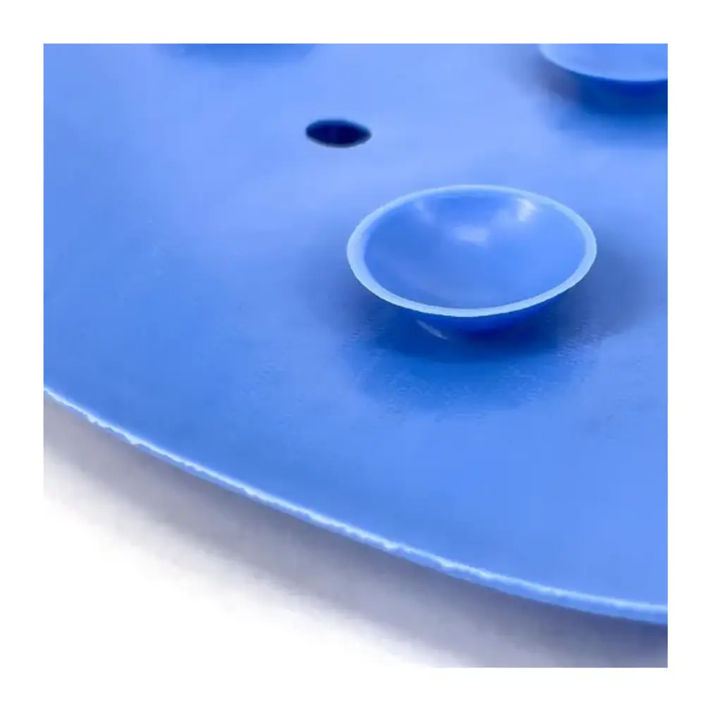 Tapete de silicone para banho antiderrapante pés, costas esfoliante - Imagem 3