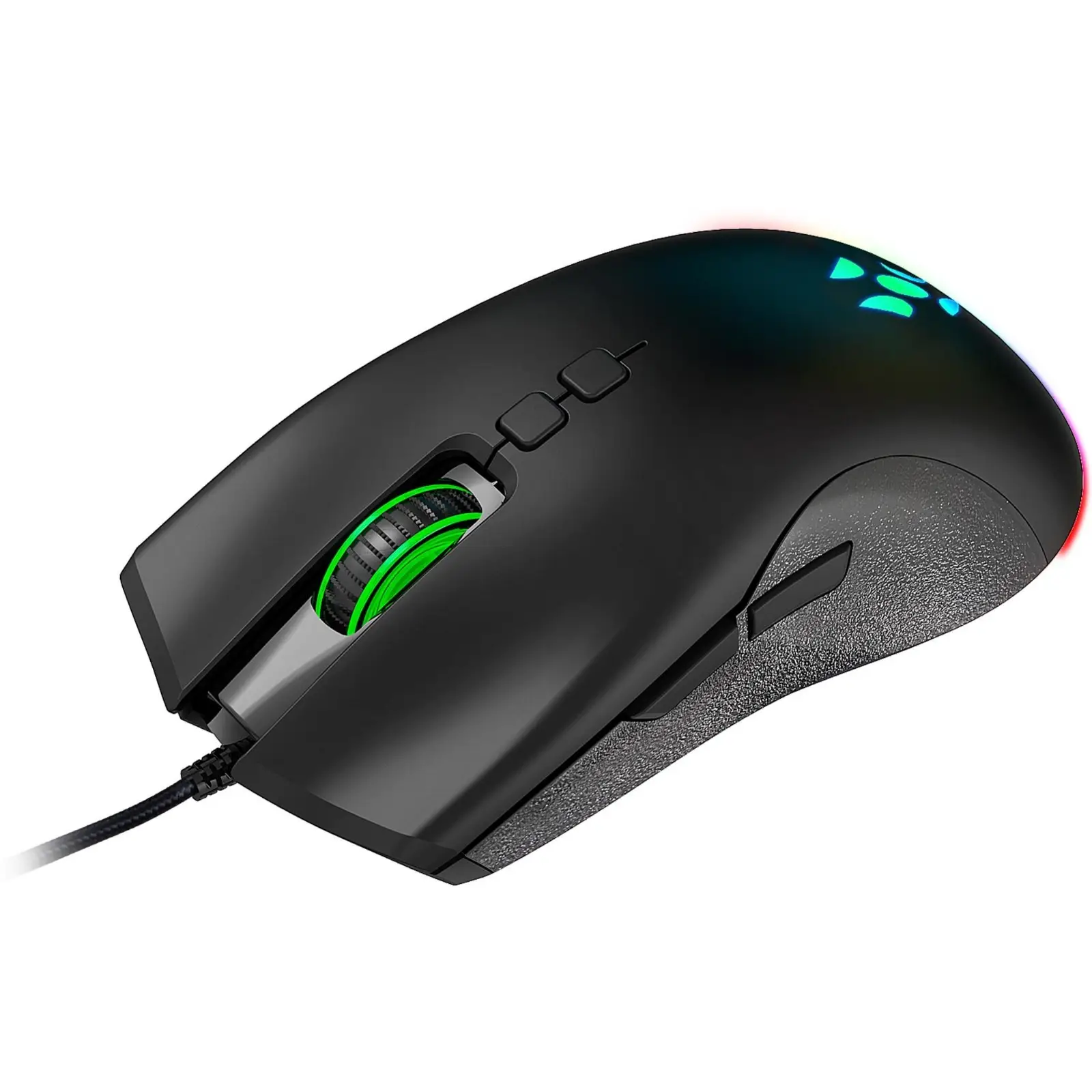 Mouse Gamer Fortrek Blackfire RGB 7200DPI 6 Botões USB Preto - Imagem 5