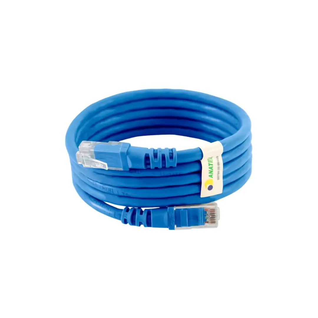 Essential Patch Cord Cat5e UTP CM 1,5m Azul Nexans - Imagem 2