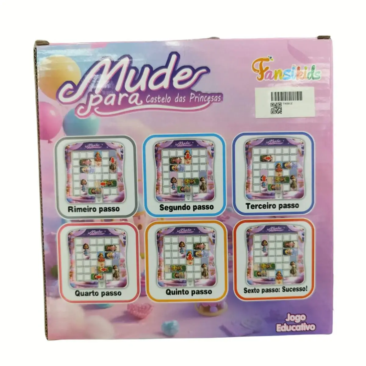 Jogo Lógico Fansikids Princesas 60 Fases Educativo Infantil - Imagem 4