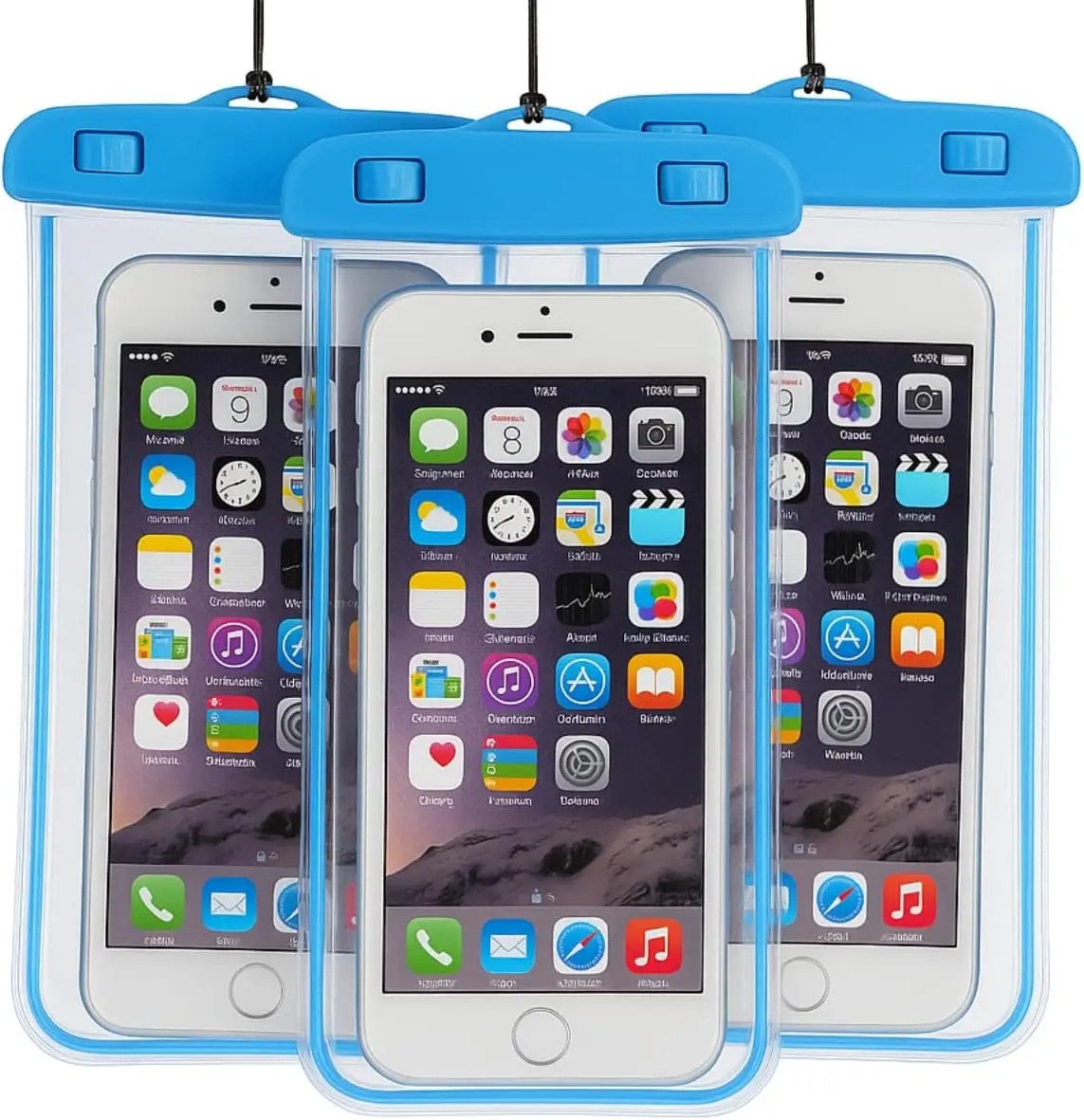 Capa Prova D'Agua Protetora Para Celular B-Max Transparente