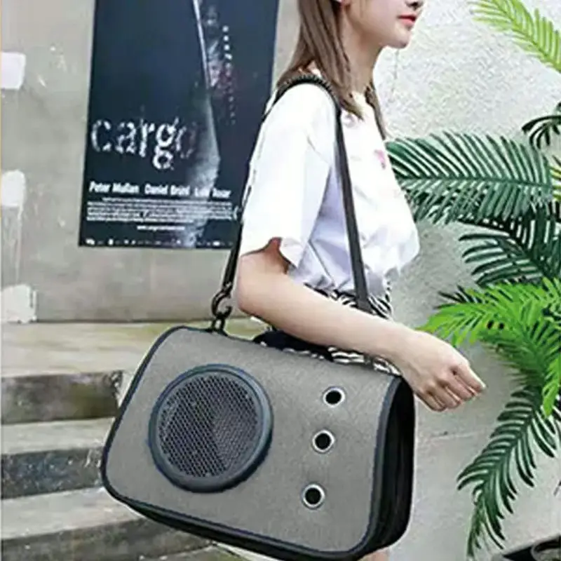 Bolsa de Transporte Pet Premium Pequena com Visor de Acrílico - Imagem 5