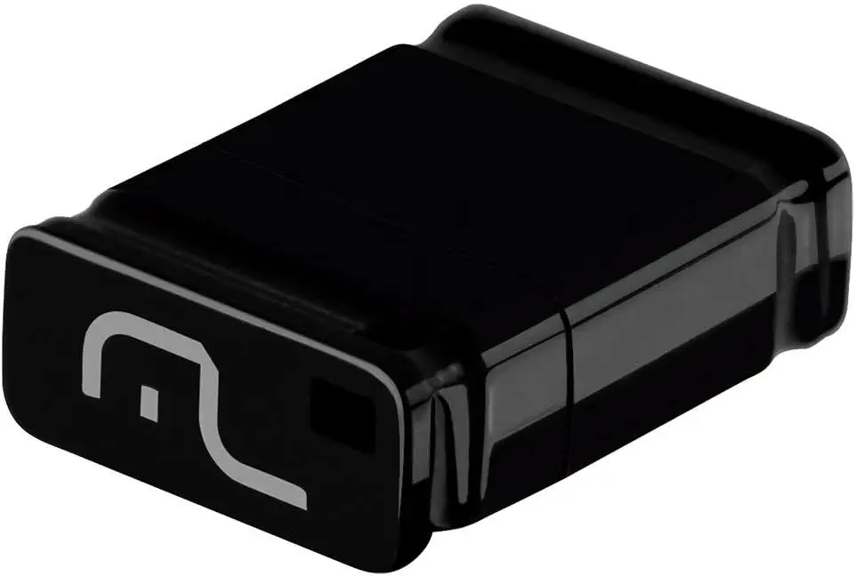 Mini Pen Drive 32GB USB Preto Multilaser - PD055