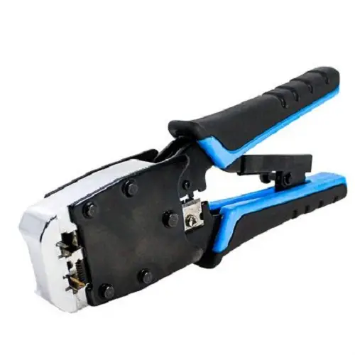 Alicate De Crimpar Rj45 Rj11 Utp Profissional Cromado 2flex - Imagem 2