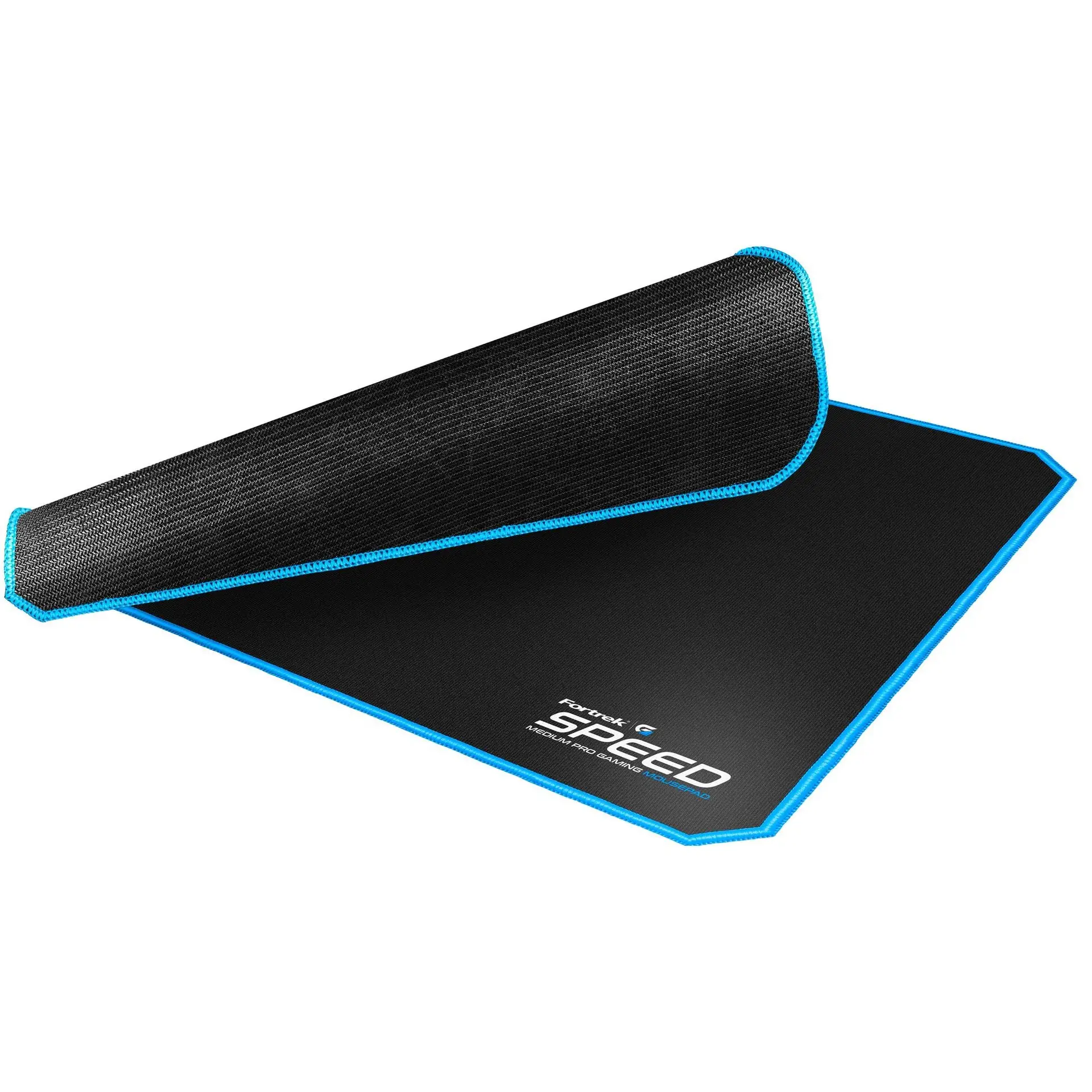 Mouse Pad Gamer Fortrek Speed Médio (320X240mm) Preto/Azul - Imagem 2