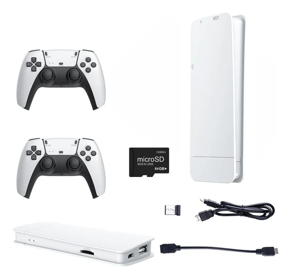 Adaptador Game Stick M15 Retro 2 Controles Vinte Mil Jogos - Imagem 3