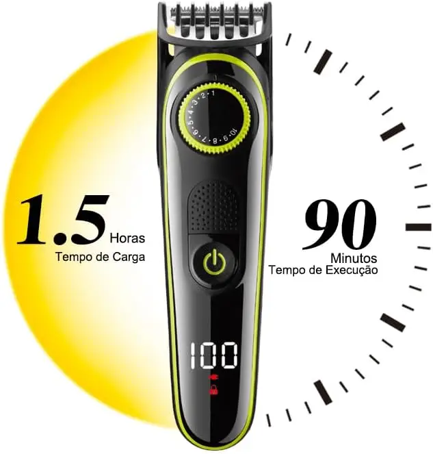 Máquina Aparador de Pelo Multifuncional 5 EM 1 S Fio Bivolt B-MAX - Imagem 2