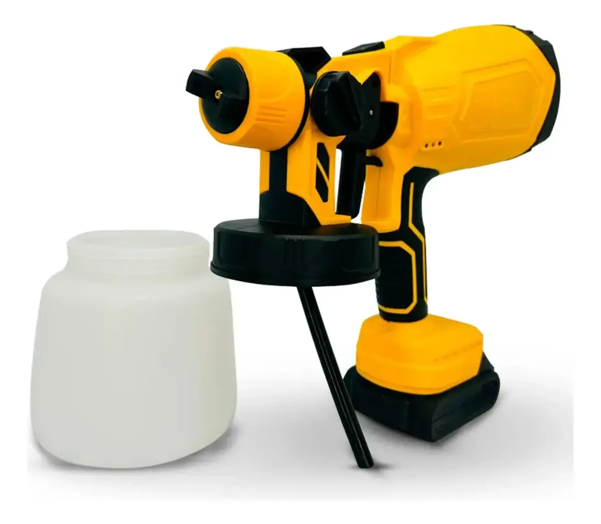 Pistola de Pintura Pulverizadora 21V 1300mAh (Kit com 2 Baterias) - Imagem 5