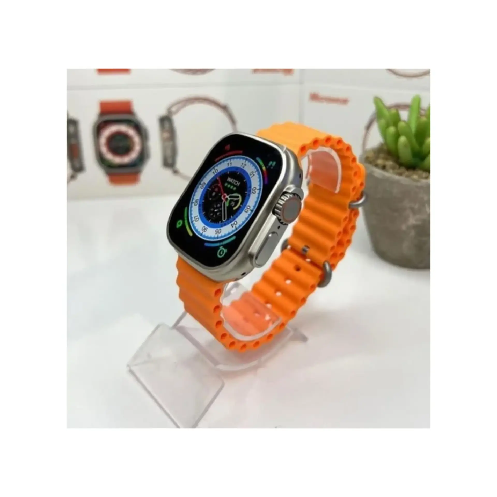 Relogio Smartwatch S8 Ultra + 2.08" Nfc - Dourado - Imagem 2